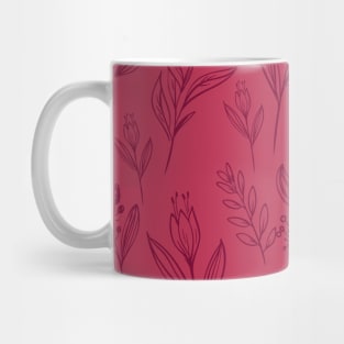 Valentines Day pattern Mug